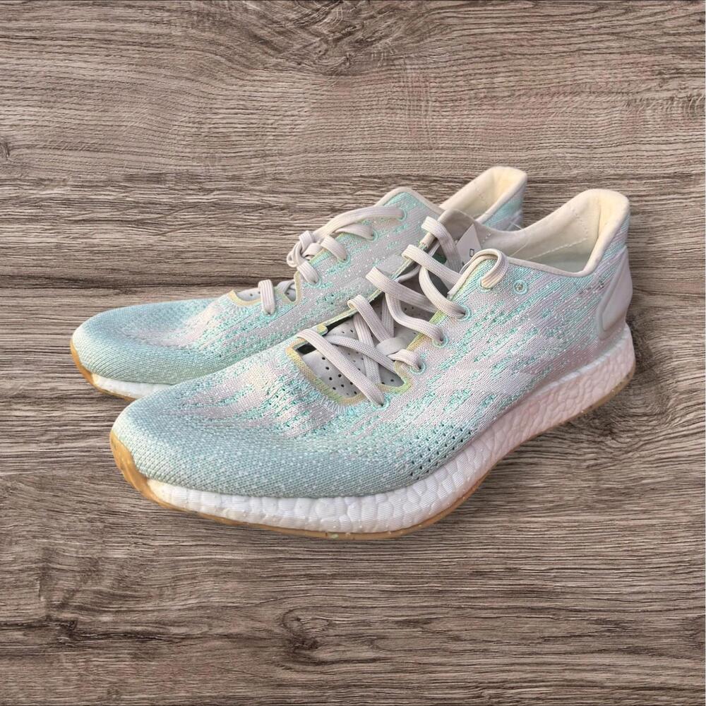 Adidas Womens Pureboost DPR‎ Running Shoes Green F36679 Low Top 10.5 M New